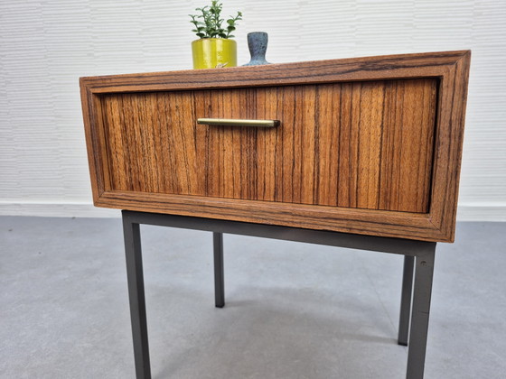 Vintage cabinet/Nightstands/side table Pastoe style. – Metal, Wood (photo 5 of 14)