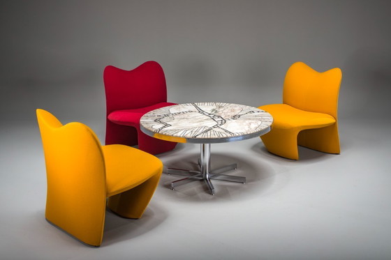 Image 1 of Chaises longues Multipla par Dillon & Wheeler pour Kron Design, années 1990, ensemble de 3