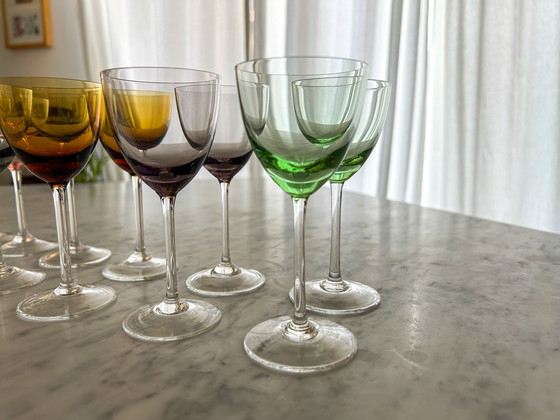 Image 1 of 12x Likörgläser italienisch 1950er Jahre