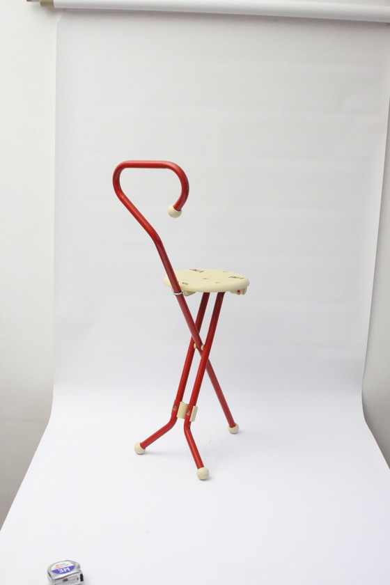 Image 1 of Ulisse Folding Stool by Ivan Loss for Sandrigarden