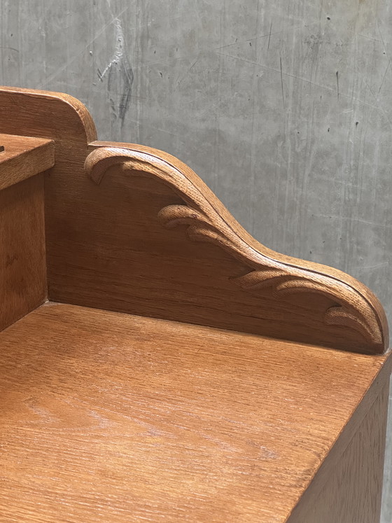 Image 1 of Juego de 2 mesitas de noche Art Déco / Art Nouveau