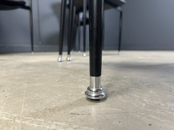 Image 1 of Poltrone vintage in pelle di Arrben Italia, anni '80 - set di 6