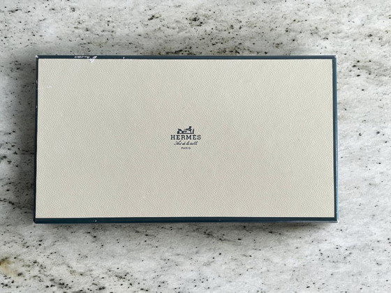 Image 1 of Hermès – Pair of porcelain trinket trays – Provenance: Ministry of Foreign Affairs (1988–1993)