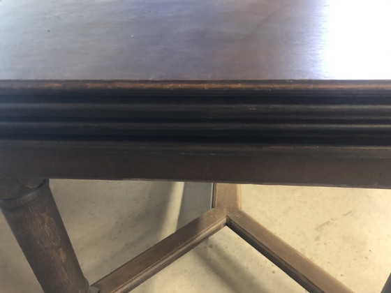 Image 1 of 6x Stühle Nicht Renoviert und 1 Großer Ausziehtisch Renoviert