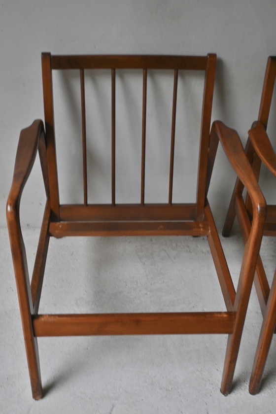 Image 1 of Set van twee vintage Scandinavische fauteuils