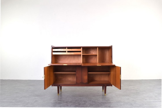 Image 1 of Mid-Century Norwegian Teak Highboard, 1960s.