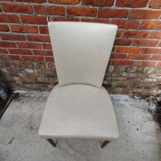 Seltenes 15-teiliges Set De Coene Design-Stühle (1960er Jahre). – Esszimmerstühle, Skai (photo 7 of 14)