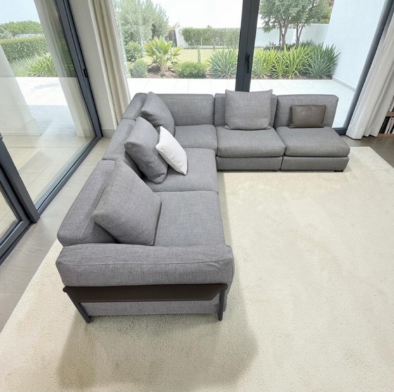 Image 1 of Canapé d'angle modulable Flexform Zeno Antonio Citterio 285cm