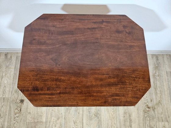 Antique Victorian Mahogany Side Table, 1800s – Wood, Hollywood Regency (photo 11 of 15)