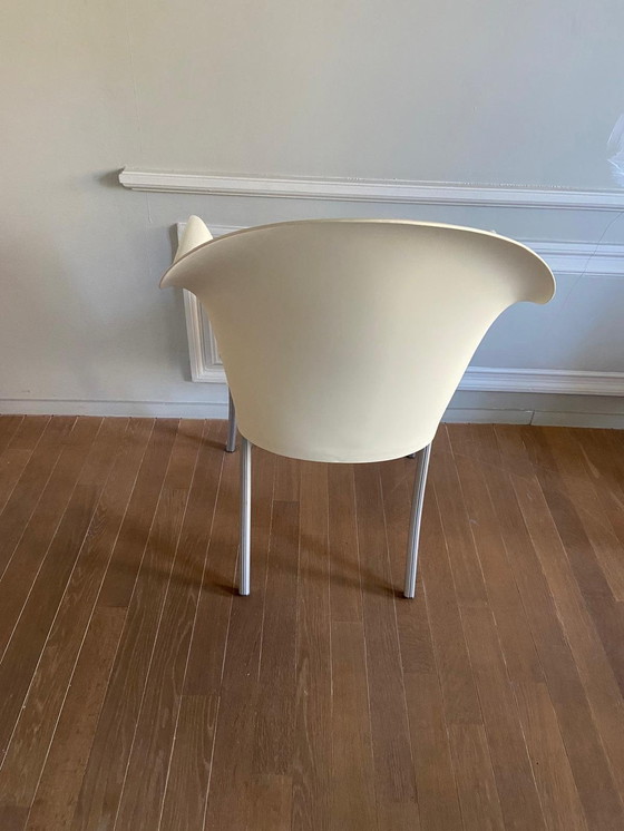 Image 1 of 10x Lord Yo chair by Philippe Starck - Ivory white