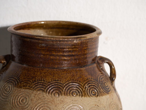 Antico vaso cinese in gres smaltato – Cina, circa 1900 – Vasi, Rustic (photo 12 of 40)