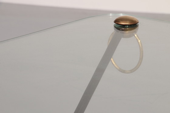Image 1 of Jacques Adnet X-Base Coffee Table, 1960 Vintage Design