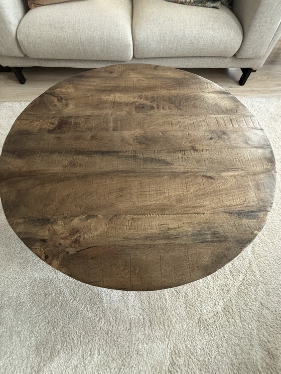 Image 1 of  Industriële salontafel d93, h45