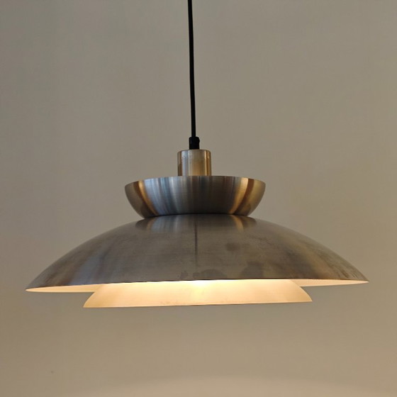 Image 1 of Vintage Danish bowl pendant lamp