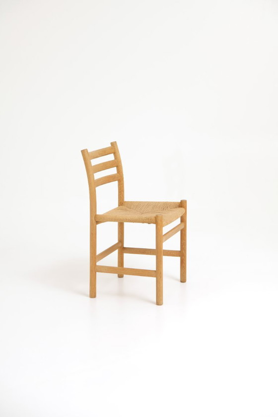 Image 1 of Set di 4 sedie da pranzo - Modello 350 - Poul Volther