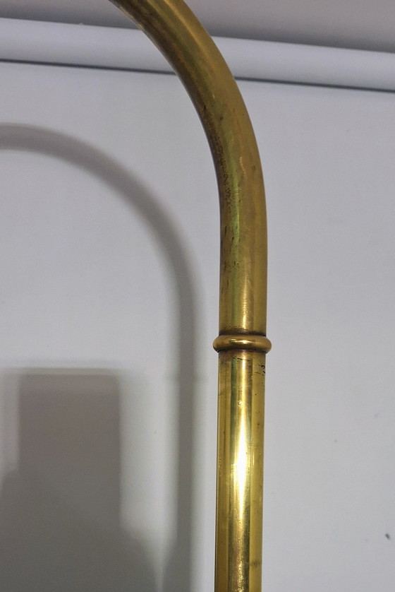 Image 1 of Lampada da terra in ottone stile anni '30