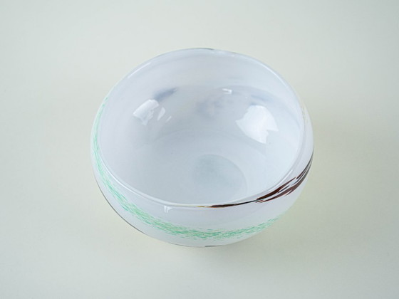 Image 1 of Ciotola in vetro, design danese, anni '70, prodotta in Danimarca
