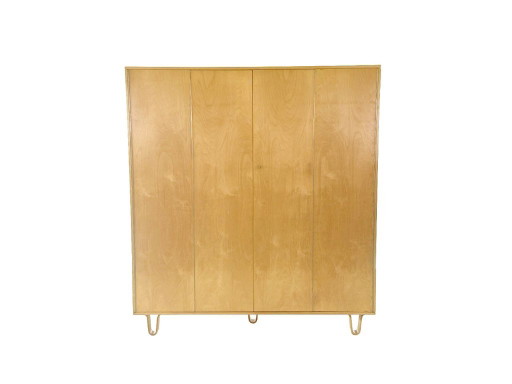 Armadio vintage Pastoe KB04 di Cees Braakman – kledingkasten, Wood