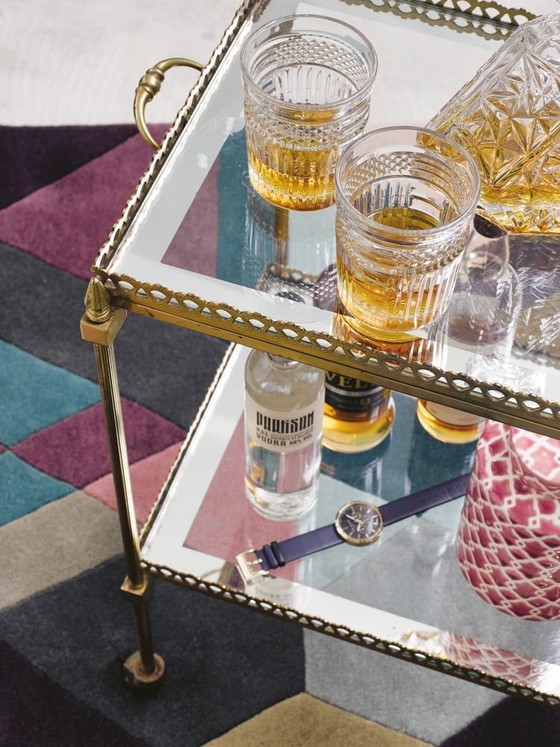 Image 1 of Brink and Campman Teppich Ted Baker Mosaik helllila 250 x 350