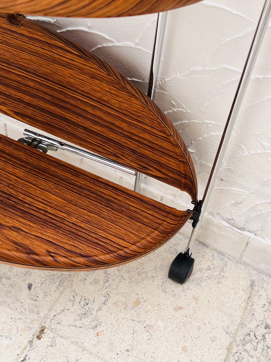 Image 1 of Oval folding sideboard