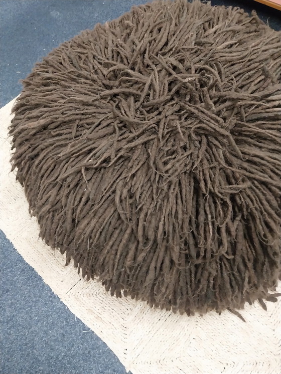 Image 1 of 1 x Pouf Rasta di Paolo Haubert per Avec Arcade Italy diametro 90 cm