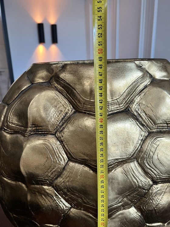 Light & Living Turtle Vase - Antique Bronze (Size L) – Metal, Plastic (photo 6 of 10)