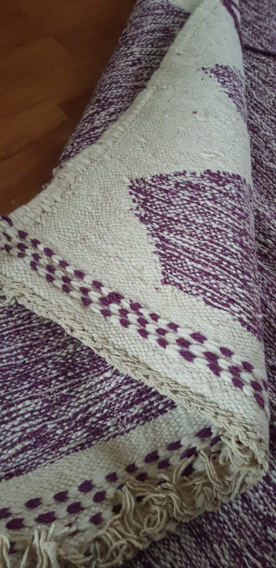 Image 1 of Handgeknoopt Berber kleed wol 325x192cm