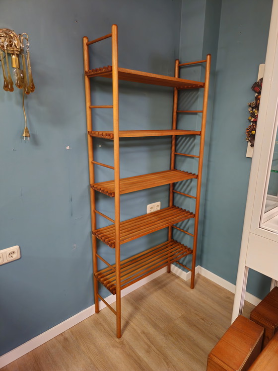 Image 1 of Libreria vintage Lutjens Stokkenkast Pensile da parete