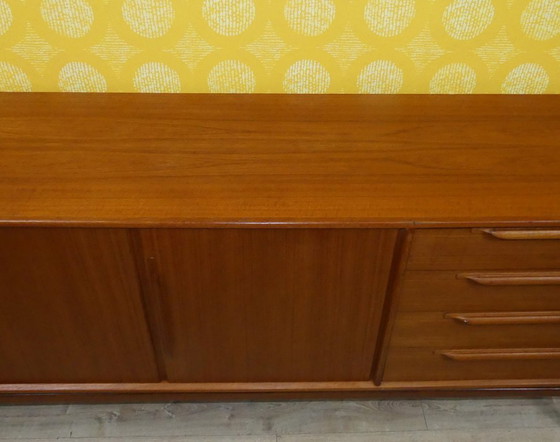 Image 1 of 60s TEAK sideboard RT Möbel Heinrich Riestenpatt mid century design retro sixties 2,25m RT 200 Type