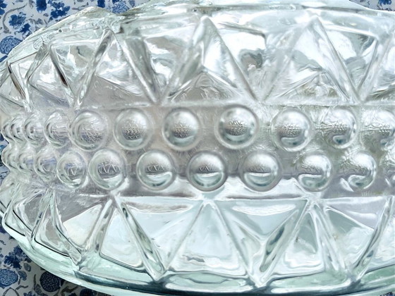 Image 1 of Pareja de lámparas empotrables de cristal para techo o pared