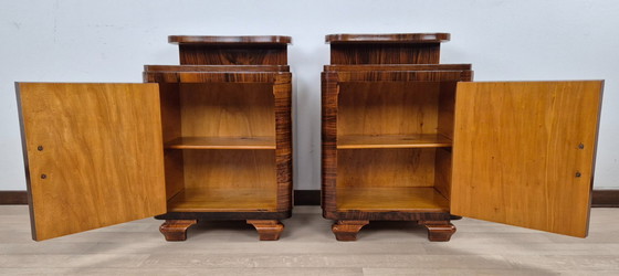 Image 1 of Venetian Art Deco Nightstands 1939
