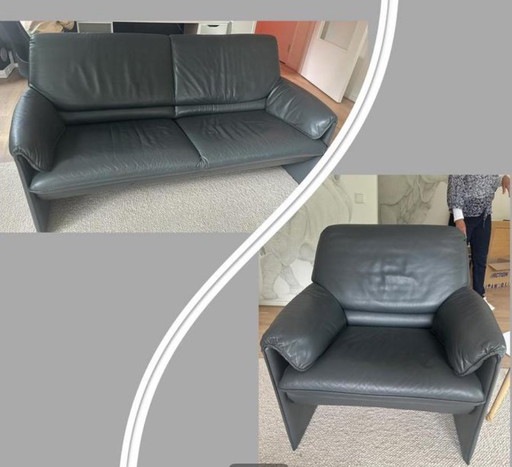 Canapé 2 places et fauteuil Leolux Bora Beta