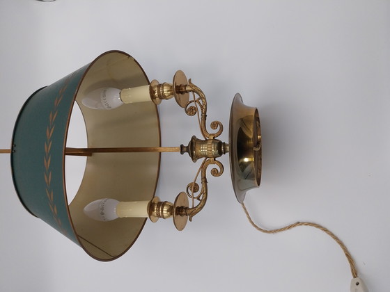 Image 1 of 1 X Lampada da tavolo Bouilotte stile impero. Paralume in metallo.