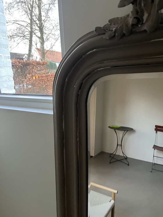 Image 1 of Grote (nieuwe) spiegel met facetrand. 