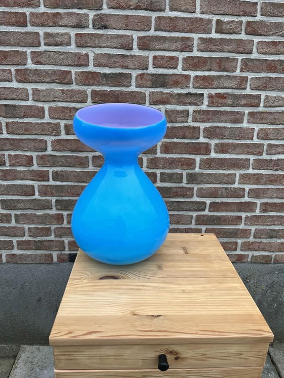 Image 1 of Vintage large space age Murano vase