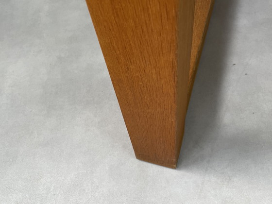 Image 1 of Architectural Brutalist Dining Table – Solid Oak – 250 cm