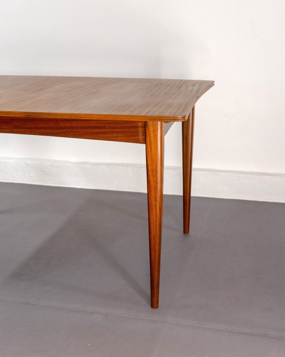 Image 1 of Mid Century Extending Dining Table Made of Teak and Afromosia by A. Younger Ltd.