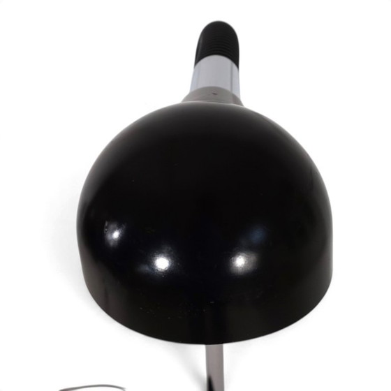 Chrome floor lamp with flexible gooseneck, 1970 – Floor lights (photo 7 of 14)