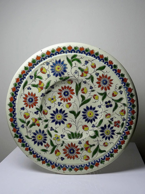 Piatto smaltato Thun firmato Schoch-Läderach, antico svizzero fatto a mano e raro. – Stoviglie (photo 16 of 16)