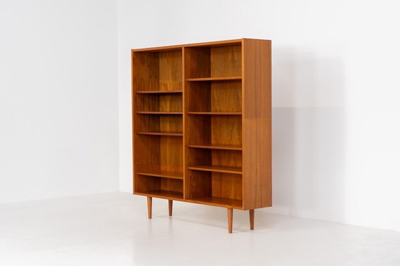 Image 1 of Boekenkast van Poul Hundevad (Denemarken, jaren 1960).