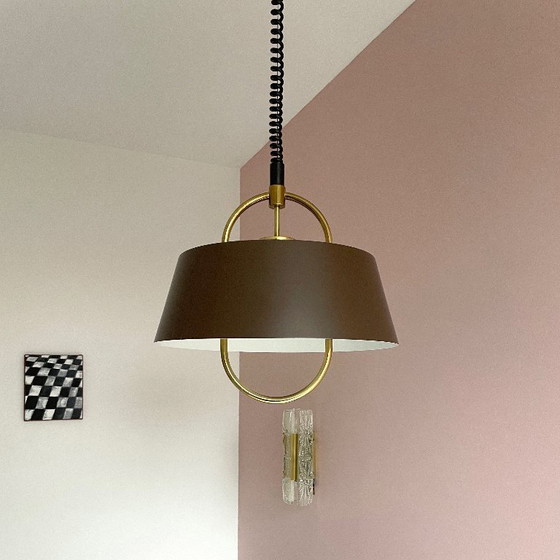 Image 1 of Lampada a sospensione vintage Hercules di Jo Hammerborg di Jo Hammerborg per Fog e Mørup, 1960