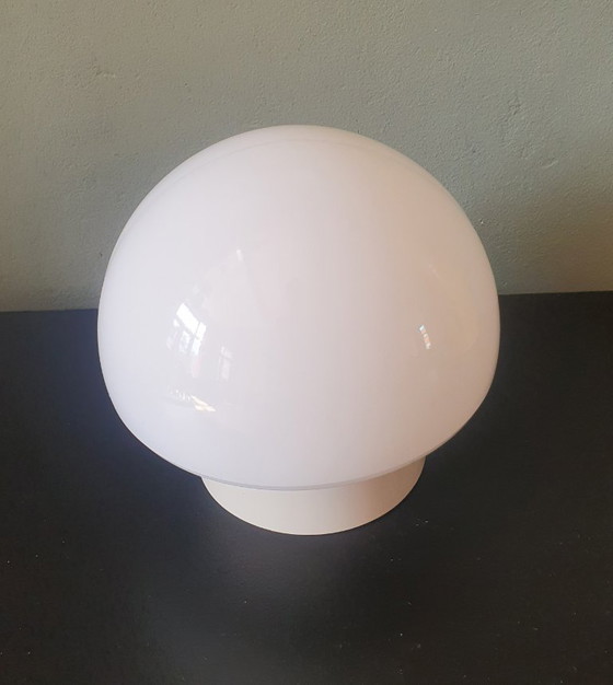 Image 1 of Vintage mushroom / champignon plafondlamp, Bauhaus stijl