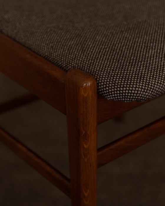 Image 1 of Set of 4 Yngve Ekström ‘Minett’ teak dining chairs for Troeds, Sweden, 1960s