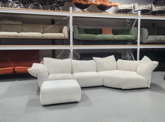 Edra - Standard bank + poef by Francesco Binfaré – Modular sofas, Wool, Modern (photo 2 of 13)