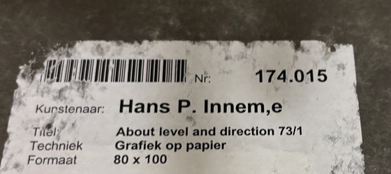 Image 1 of Cuadro de Hans Innemée Sobre el nivel y la dirección