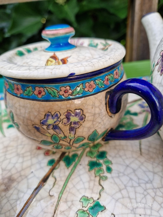 Antiek Longwy Serviesgoed – Ceramic (photo 5 of 15)
