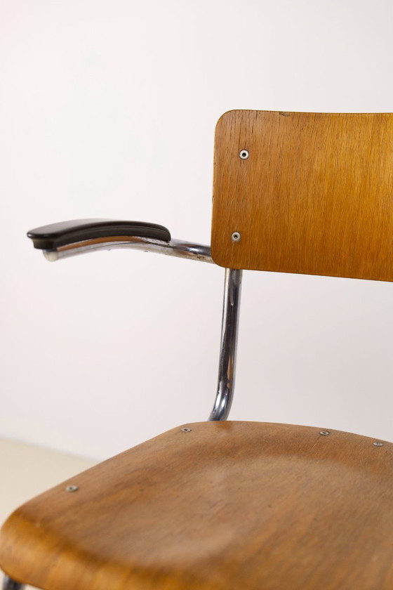 Image 1 of vroege 'Bauhaus'-fauteuil