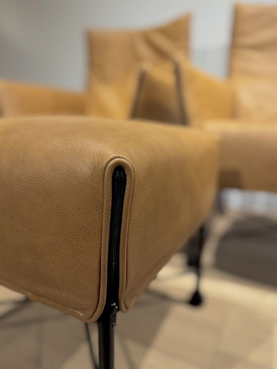 Image 1 of Ensemble Montis Charly + Hocker - Cuir Ohmann