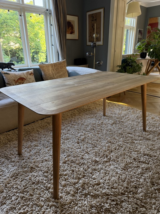 Tomrer Table From Sav & Økse 160x90 Oak – eettafels, Wood, Metal