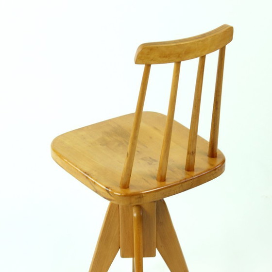 Image 1 of Set van 4 draaibare pianokrukken, Tsjechoslowakije, jaren 60